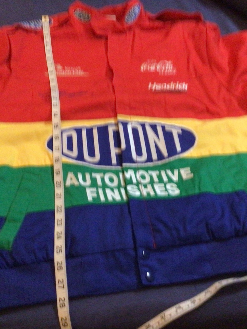 Multi-Color Performance Jacket - Red/Yellow/Green/Blue - Picture 10 of 13